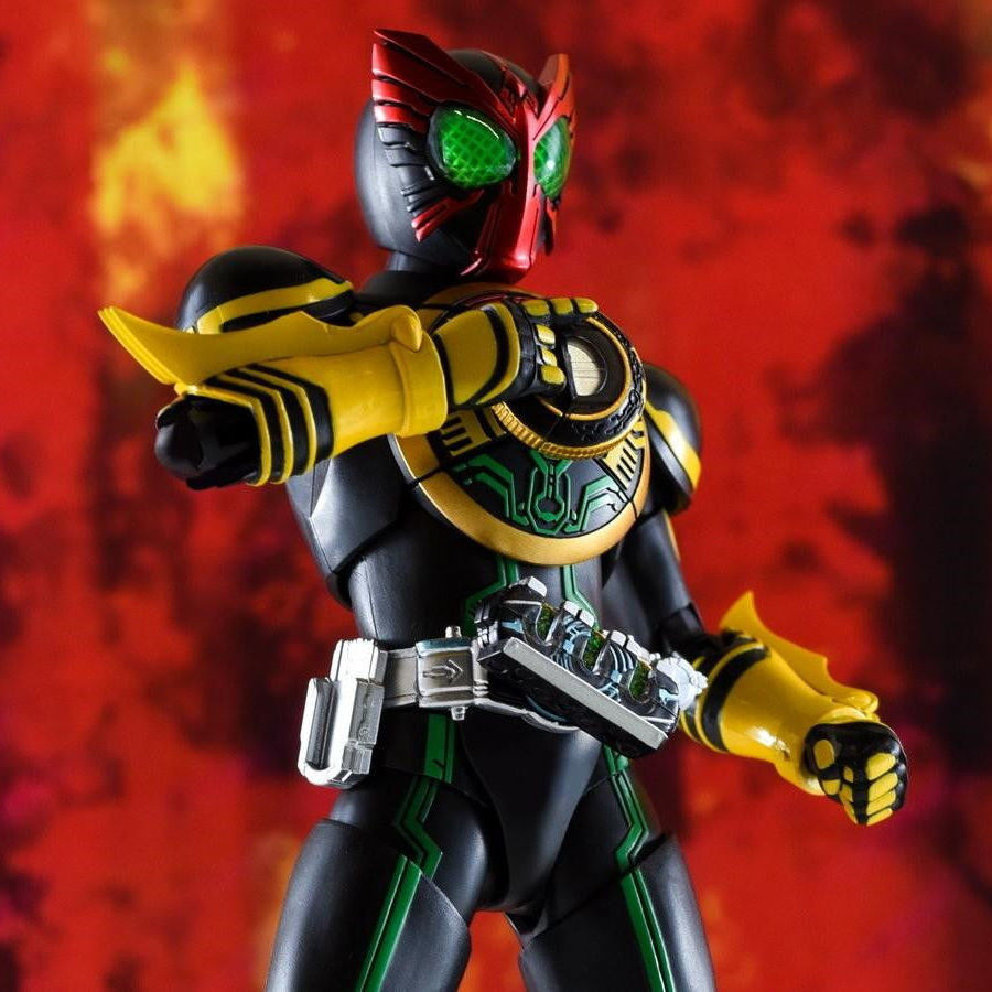 Kamen Rider OOO 000 True Bone Carving SHF Bandai เวอร์ชั่นญี่ปุ่นใน ...