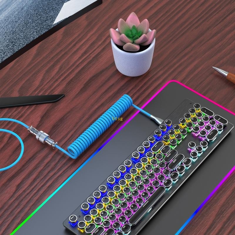 Bt 2 2M Mechanical Keyboard Aviator Cable Type-C to USB Aviation ...