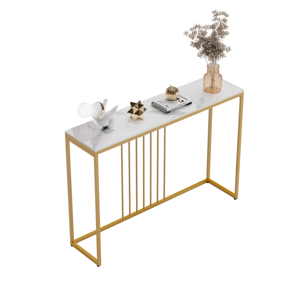 39.4 Inch โต๊ะคอนโซล Long Console Table for Foyer, Corridor Sofa Side ...