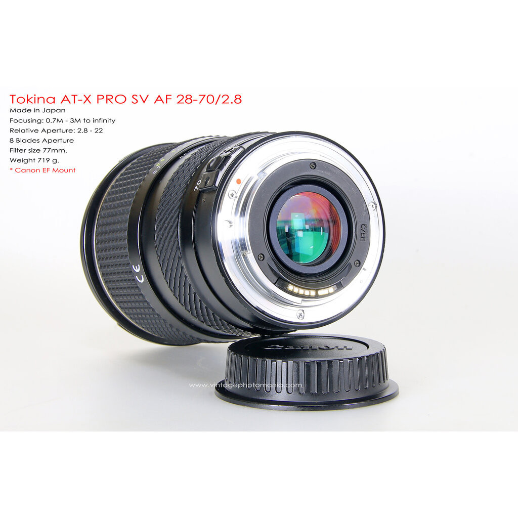 Tokina AT-X PRO SV AF 28-70/2.8 *Canon EF Mount | Shopee Thailand