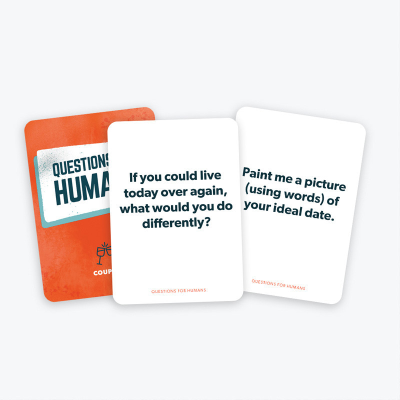 การ์ดเกม Questions for Humans: Couples Edition | Shopee Thailand