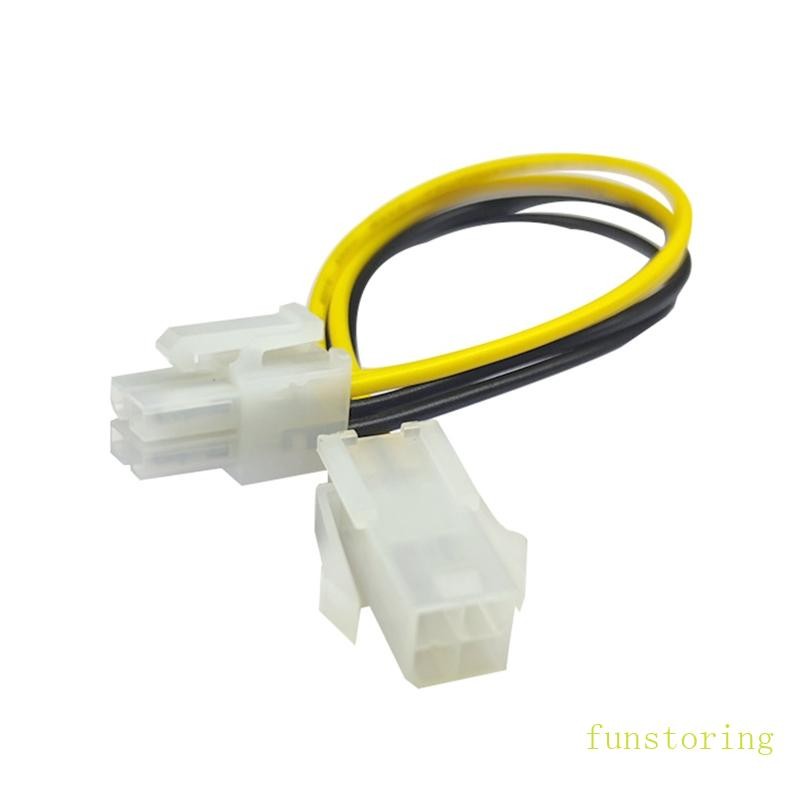 Fun 20 ซม.8 นิ้ว ATX 4 Pin ชาย 4Pin หญิง PC CPU Power Extension อะแดปเต ...