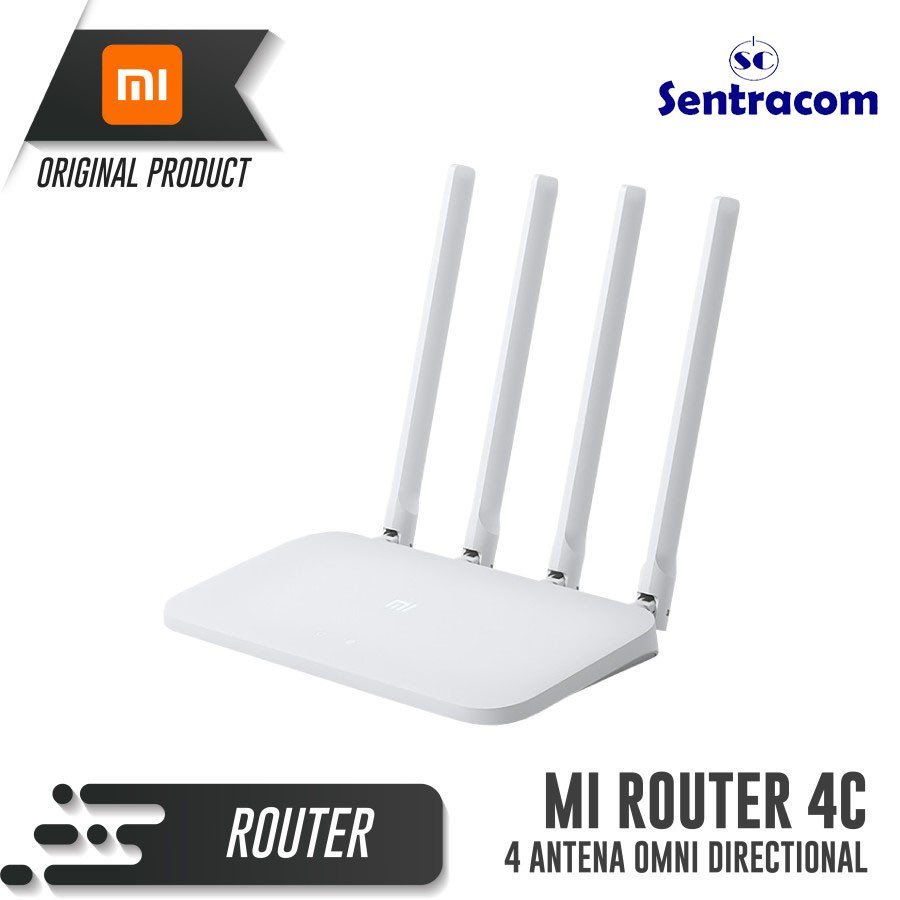 Xiaomi Mi Router 4C 4 เสาอากาศ Omni หน่วยความจําโดยตรง 64 MB - ต้นฉบับ ...