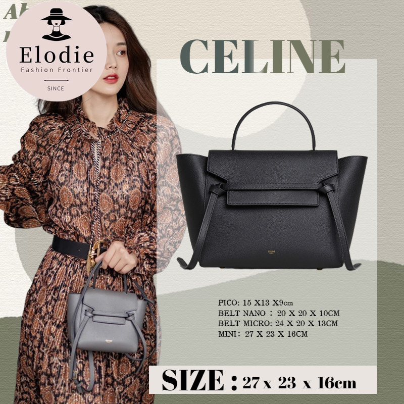 Celine belt nano size sales