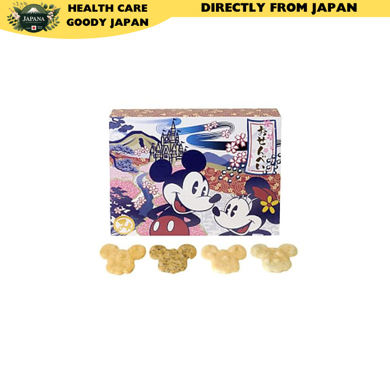 Mickey Mouse Minnie Mouse Senbei Snacks Rice Crackers [Tokyo Disney ...