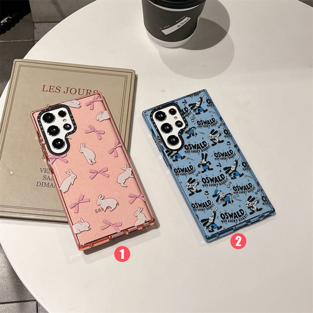 Lucky Rabbit Case สําหรับ Samsung S24 S25Ultra Plus S23 Plus S22 Ultra ...