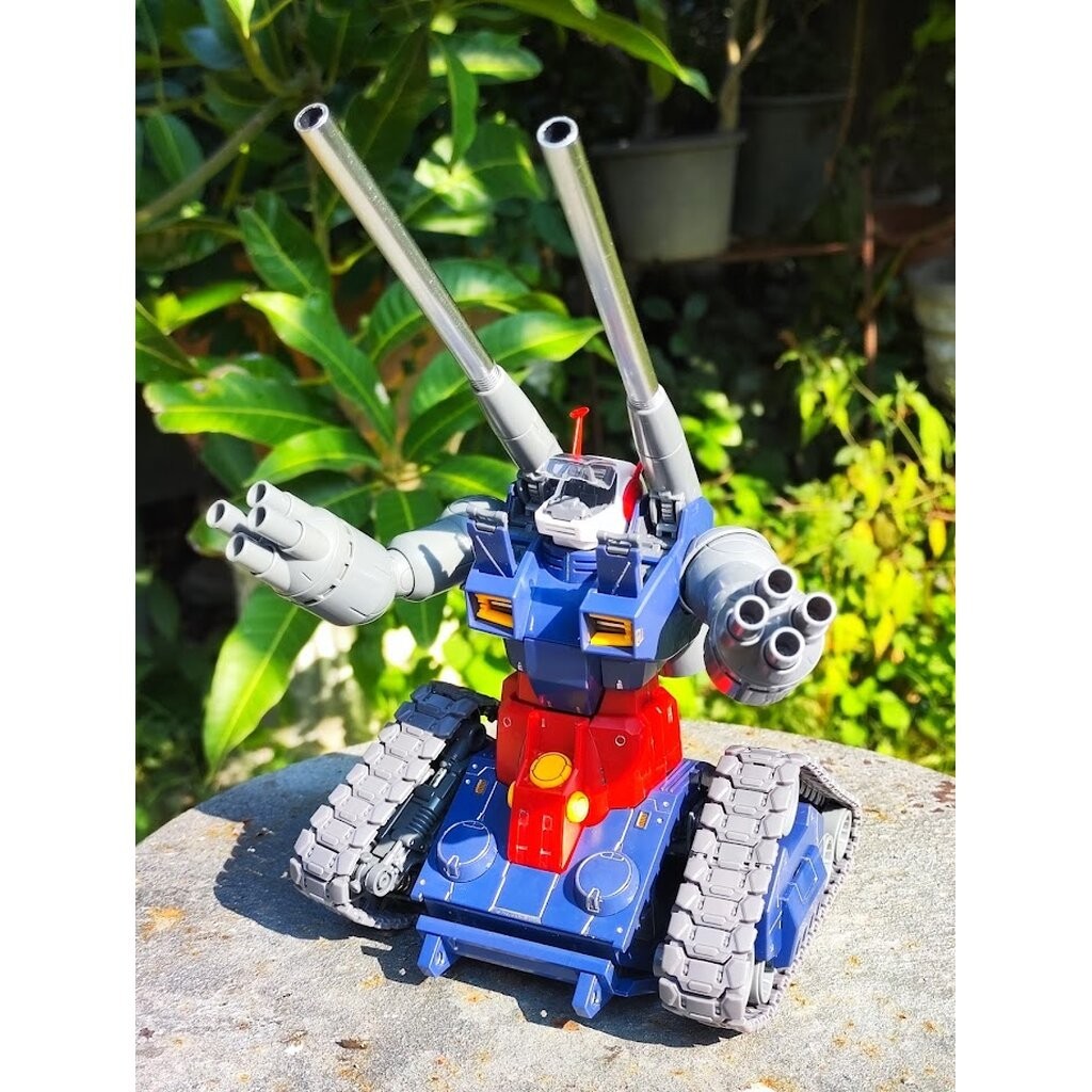 สต็อคในไทยพร้อมส่ง [Steel Model] MG 1/100 RX-75 VN001 Guntank Plastic ...