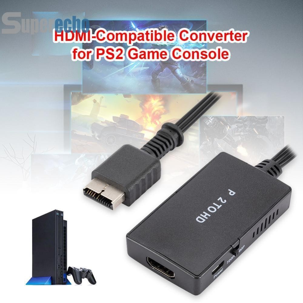 A# สําหรับ PS2 เป็นอะแดปเตอร์คอนโซลแปลงที่รองรับ HDMI HD Audio Cable ...