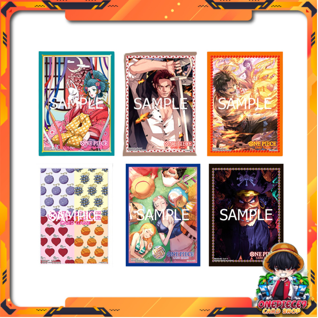 One Piece Official Card Sleeves - Vol. 5 Reiju Design, 70 Pieces, By Bandai