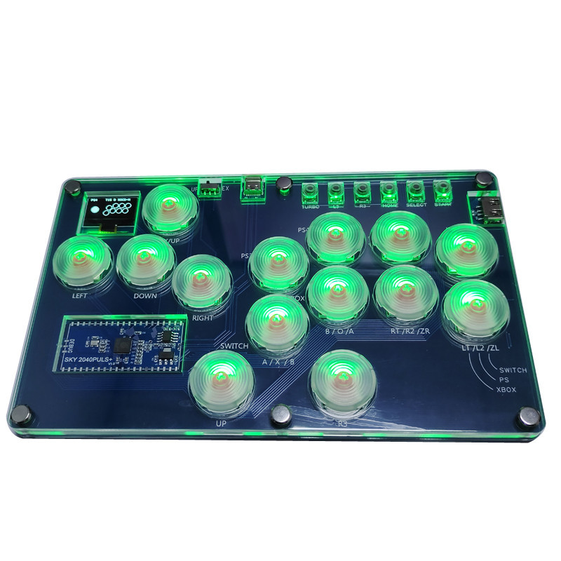 Hitbox Raspberry Pie RP2040 จอยสติ๊ก SOCD Arcade STEAM Street Fighter 6 ...