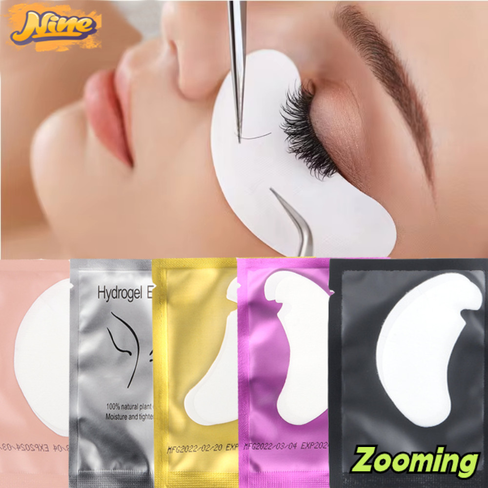 Zooming 50 ชิ้น Eyelash Extension Eye Patch Mat, ใช้งานง่ายปรับขนตาแพ ...