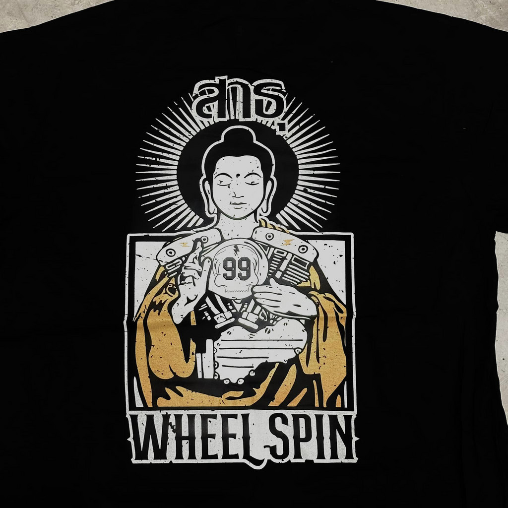 【พร้อมส่ง】 เสื้อ WHEELSPIN เสื้อยืดแขนสั้น Shopee Thailand