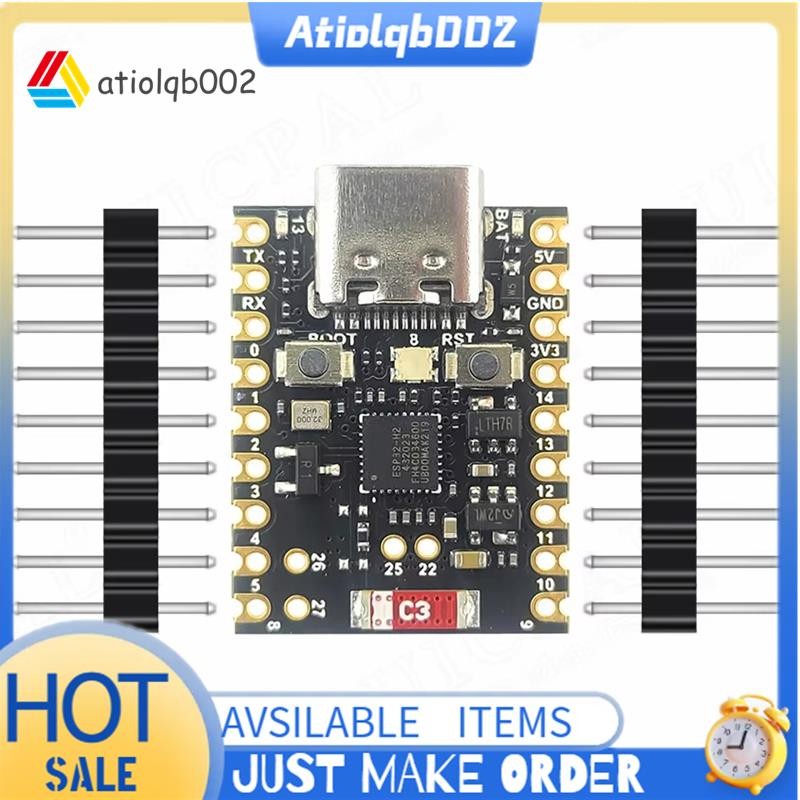 Mini ESP32-H2 บอร์ดพัฒนาโมดูลสําหรับ Microcontroller การเขียนโปรแกรมการ ...