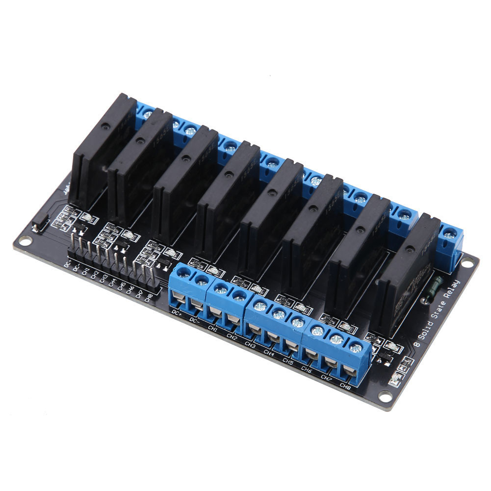 8 Channel Solid State Relay Module With - High Level Trigger 2A BMG ...