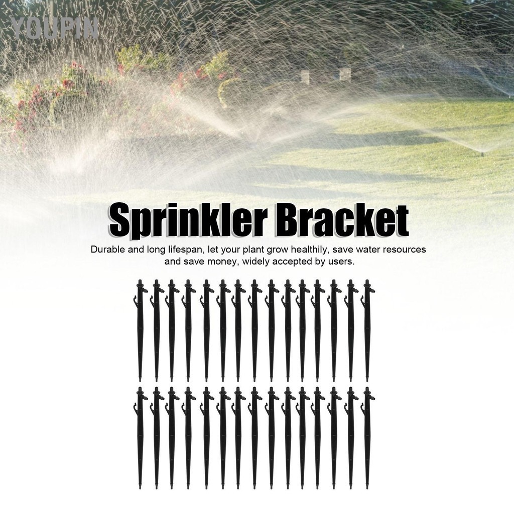 Youpin 30PCS Micro Sprinkler Bracket พลาสติก GROUND ใส่ Rod ชลประทานหยด ...