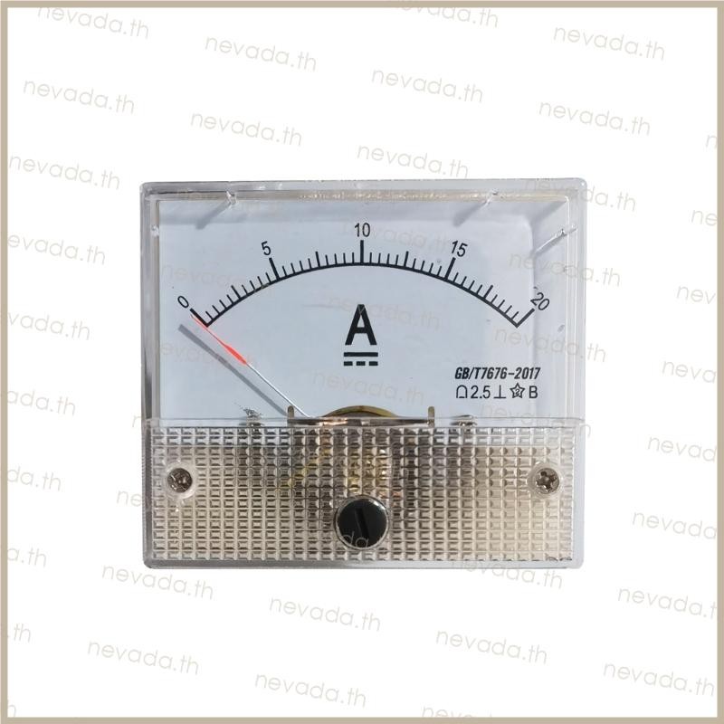 Nev ʚɞ แอมมิเตอร์ DC-Analog Current Meter Panel Mechanical Pointer Type ...