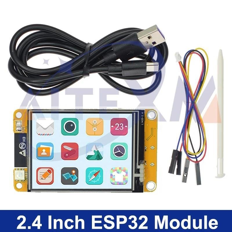 Esp32 Arduino LVGL WIFI& บอร์ดทดลองบลูทูธ 2.4 นิ้ว 240*320 หน้าจอแสดงผล ...