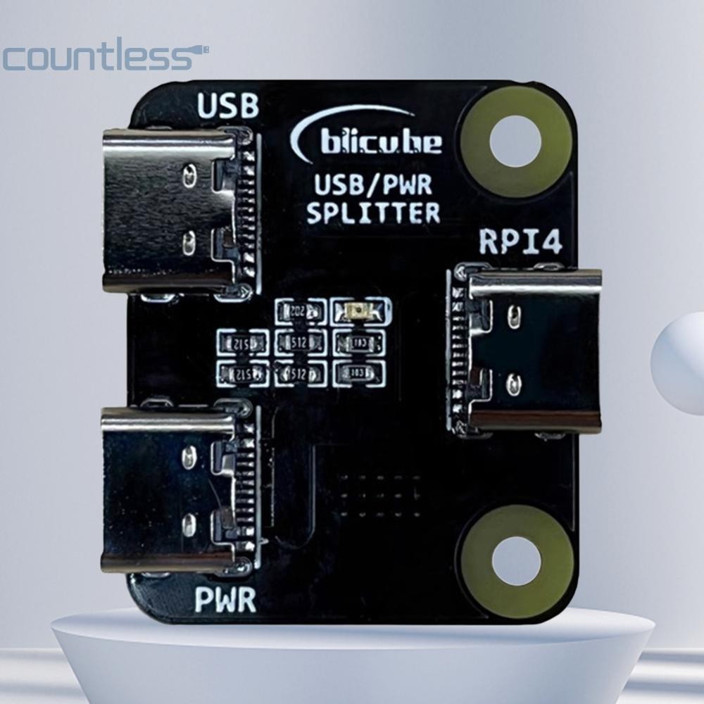 บอร์ดพาวเวอร์แยก USB Type-c สําหรับ Raspberry Pi 4 Raspberry Pie 4 USB ...