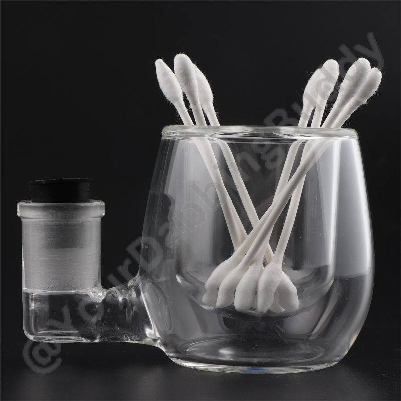 Qtips ISO Station with Silicone plug for your Dabbing setup ที่เก็บ