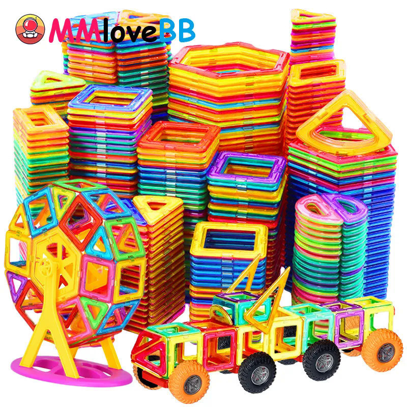 Magnets Toys for Kids Big Size Plus Magnetic Blocks for Children ...