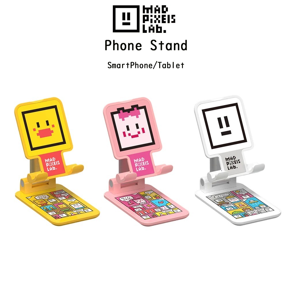 Mad Pixels Lab Phone Stand ขาตั้งแบบพกพาเกรดพรีเมี่ยม สำหรับ SmartPhone