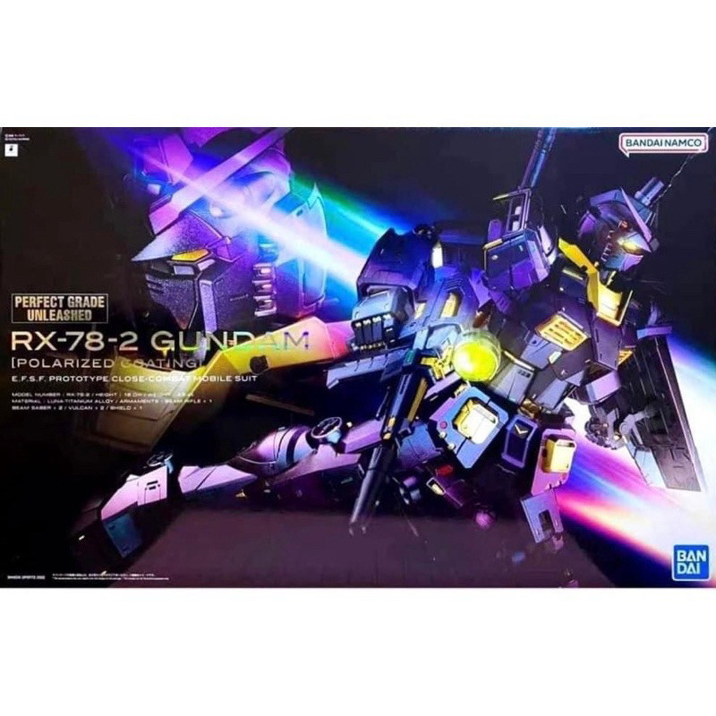 PG UNLEASHED 1/60 RX-78-2 Polarized Coating Limited 2000 PCS Worldwide ...