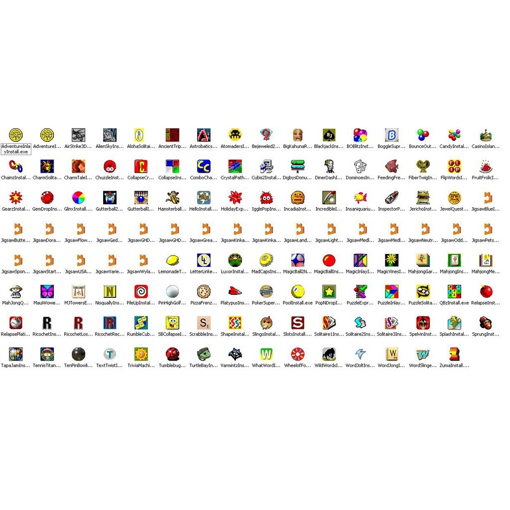 GameHouse Collection 2005 (127in1) PC | Shopee Thailand