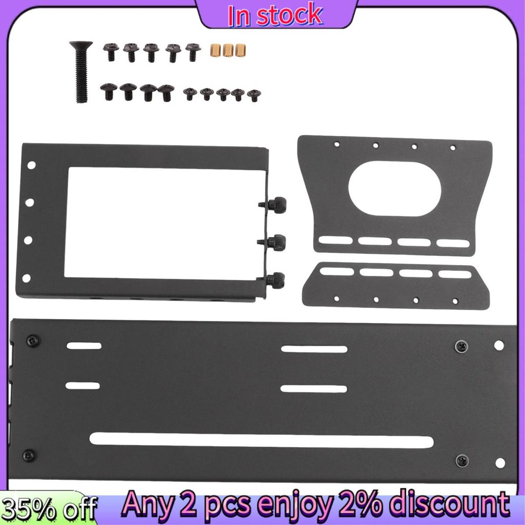 ในสต็อก-pci-e Riser PC กราฟิกการ์ด Universal ฐานขาตั้งแนวตั้ง 2/3 ช่อง ...