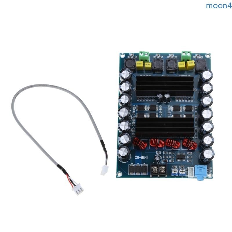 Moon3 บอร์ดขยายเสียงรถยนต์ 2 ช่อง ลดเสียงรบกวน XH-M641 TPA3116D2 ...