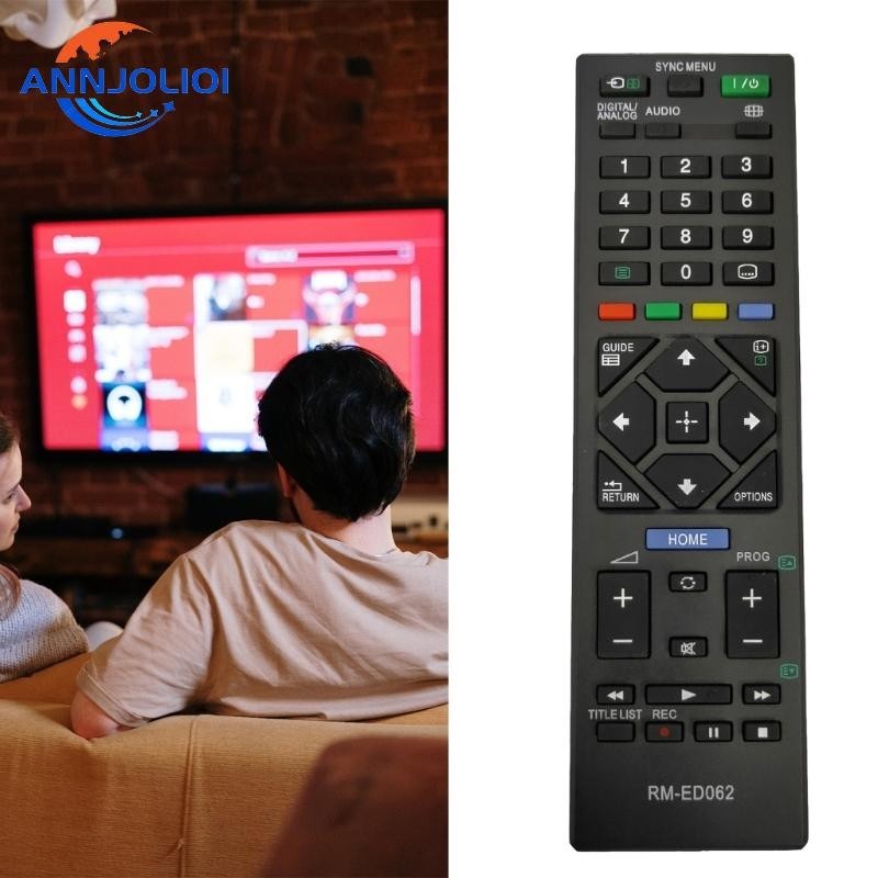Ann ใหม่ รีโมตคอนโทรล RM-ED062 แบบเปลี่ยน สําหรับ Sony RM ED062 LCD TV ...