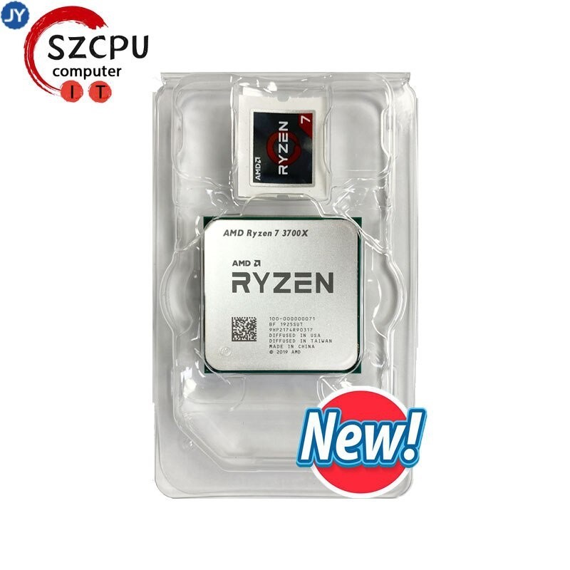 【พร้อมส่ง】ใหม่ โปรเซสเซอร์ CPU amd Ryzen 7 3700x R7 3700x 3.6 GHz 8 ...