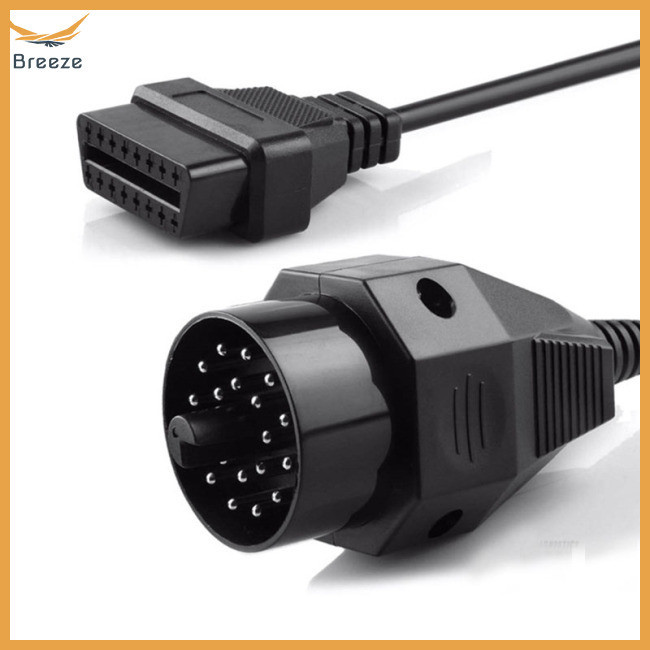 Breeze อะแดปเตอร์ OBD OBD II สําหรับ BMW 20 PIN to OBD2 16 PIN Female ...