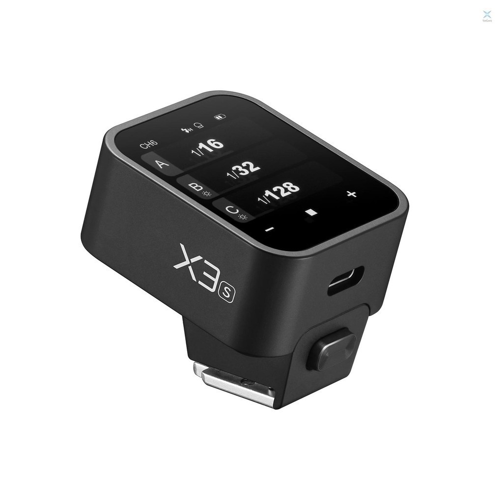Godox X3S แฟลชทริกเกอร์ไร้สาย 2.4G TTL ออโต้แฟลช พร้อมหน้าจอสัมผัส OLED