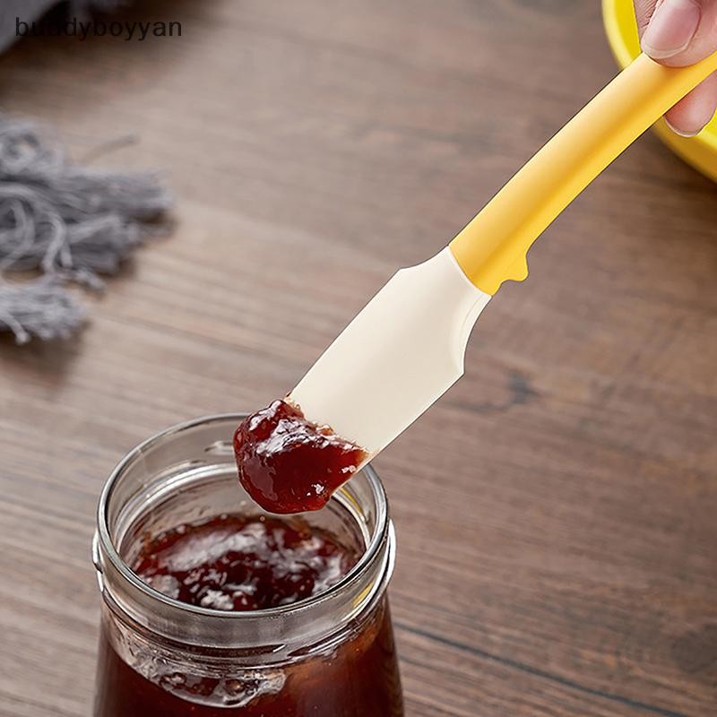 Bbth ซิลิโคนมินิไม้พายครัวครีมบัตเตอร์เค้กไม้พายผสม Batter Scraper แปรง ...