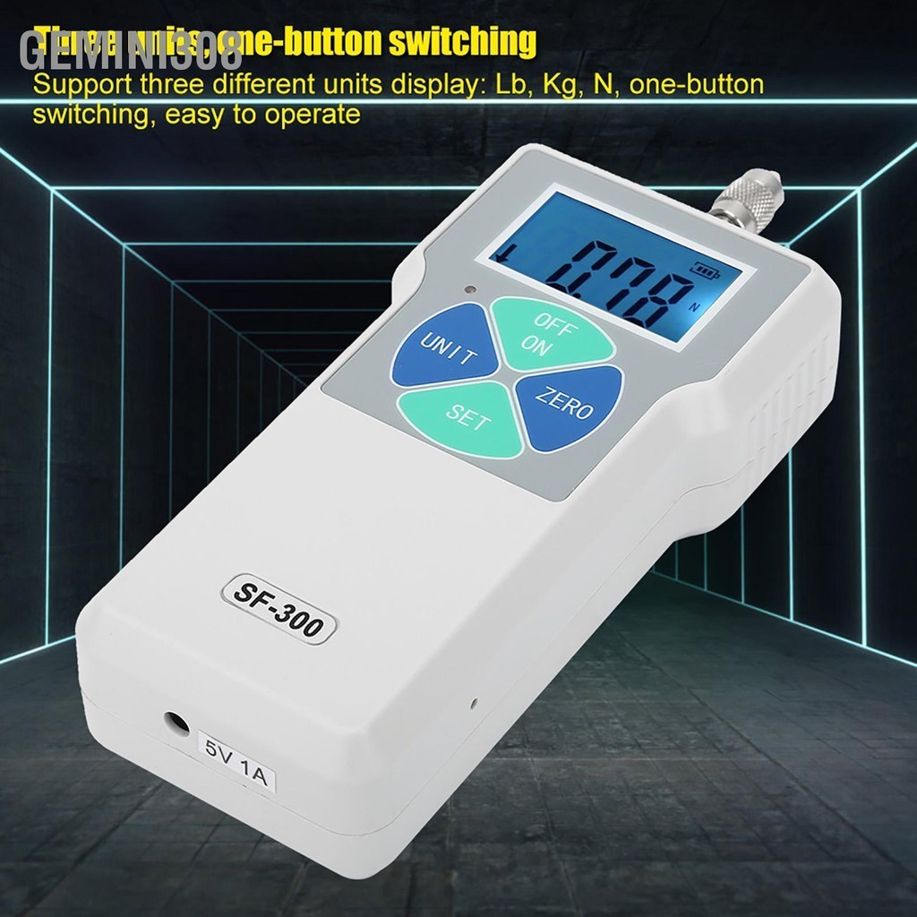 Krachtmeter PCE-DFG N, voor trek- en drukspanning, tot 100 kN, externe