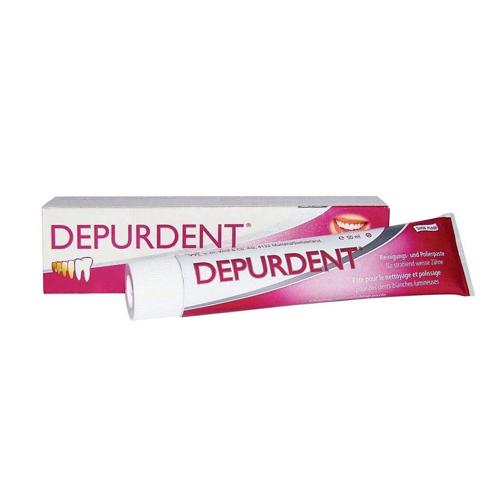 50ml Toothpaste with Pumice Grain for Cleaning and Polishing for Shiny ...