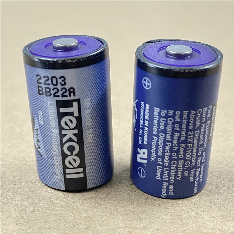 Tekcell SB-AA02 3.6V 1/2AA ขนาด LS14250ER14250 แบตเตอรี่ ถ่าน มีแจ็ค ขา ...