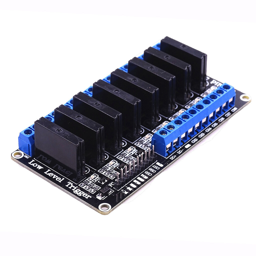 SSR 5V 1/2/4/8 Channel Solid State Relay 2A Active LOW โมดูลรีเลย์ ...