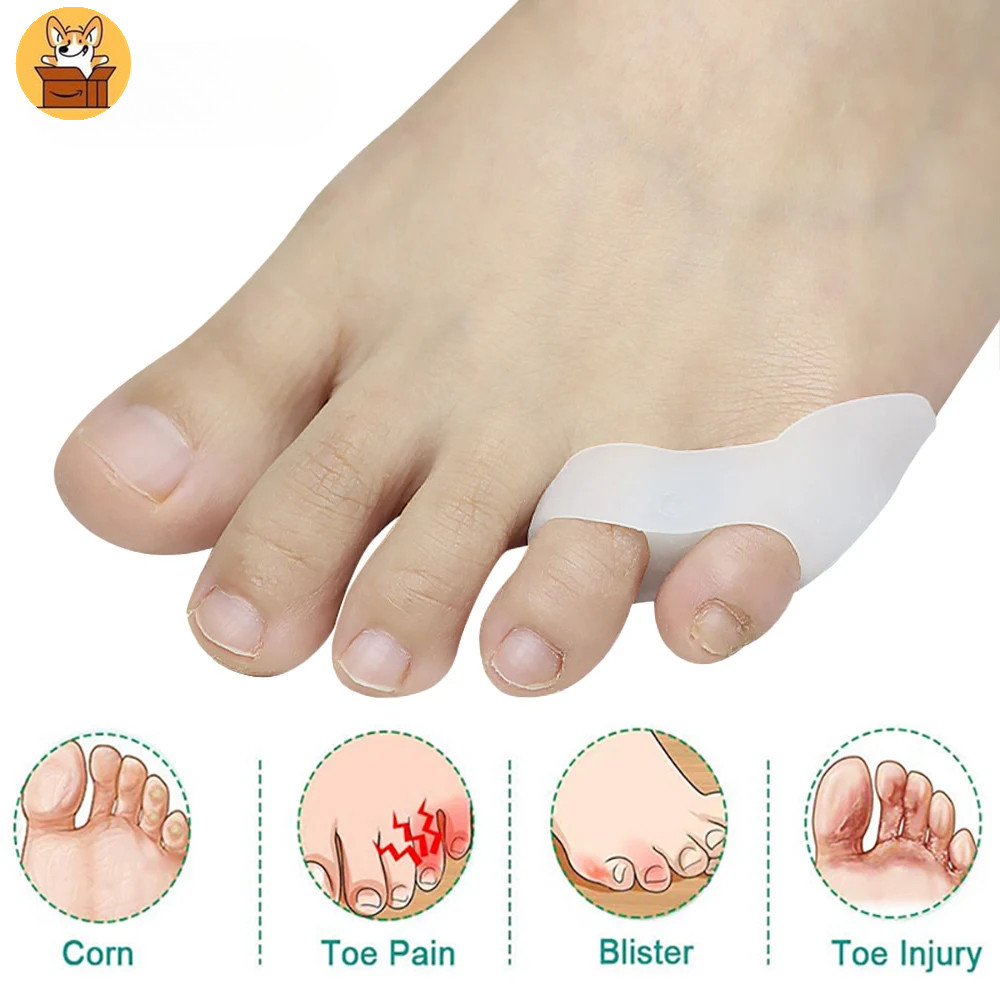 Am-azLittle Toe Corrector Spacer – การออกแบบเจล 2 ชิ้น, บรรเทาอาการปวด ...