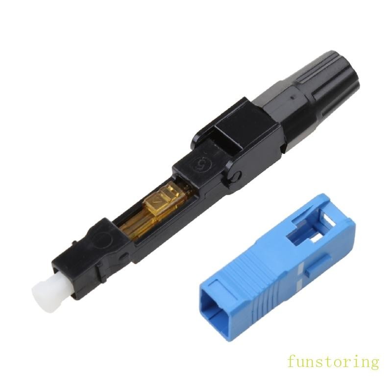 Fun SC ตัวเชื่อมต่อไฟเบอร์ UPC โหมดเดี่ยว FTTH SC หลายโหมด | Shopee ...