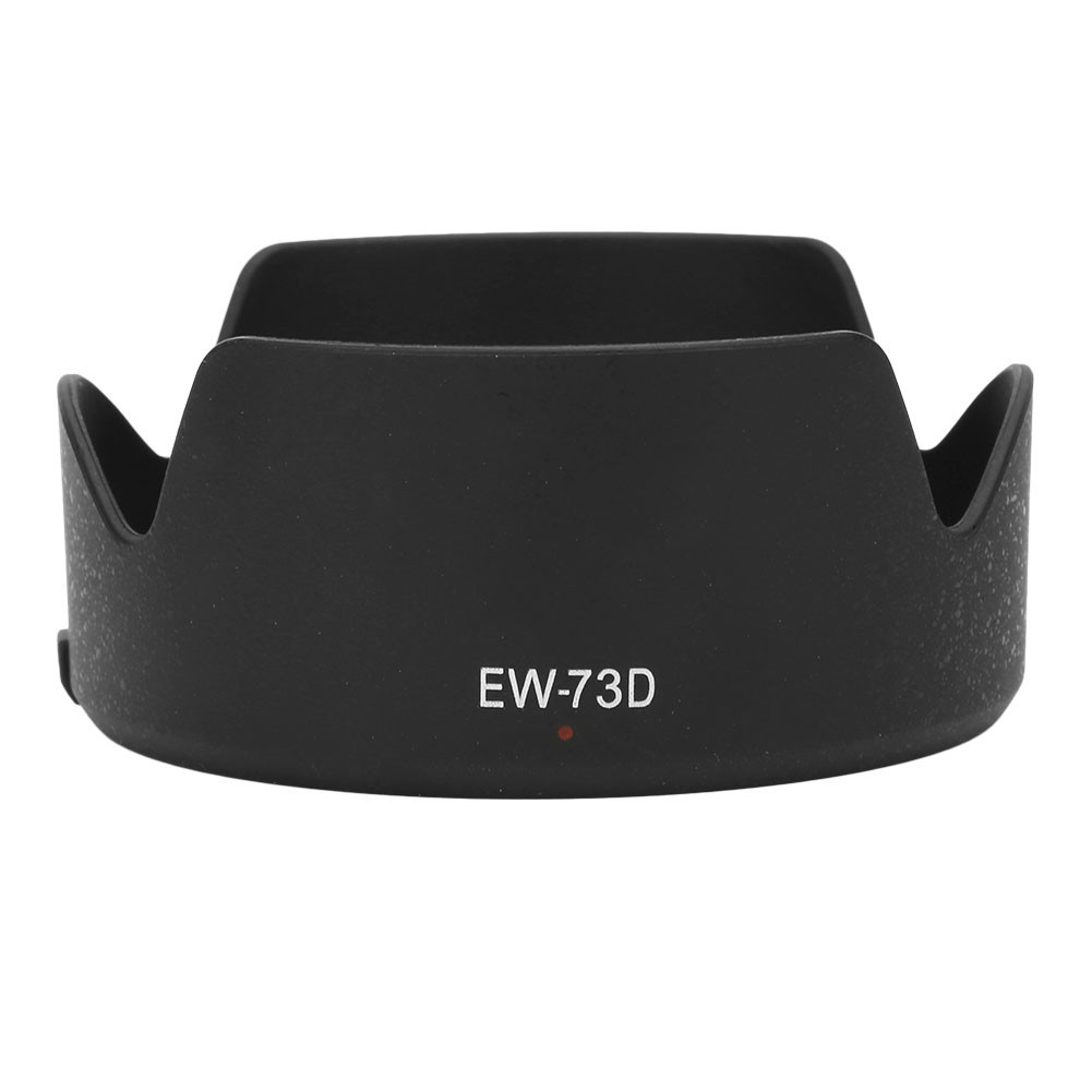 EW73D Quality Plastic Camera Lens Hood Shade For EF S 18135mm F / 3