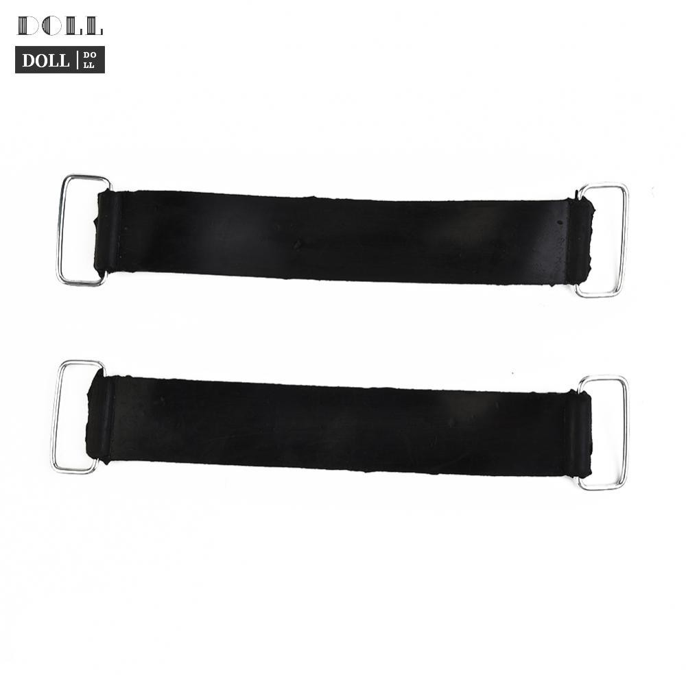 -NEW-Motorcycle Rubber Belts Black Holder Set Replacement Tricycles ...