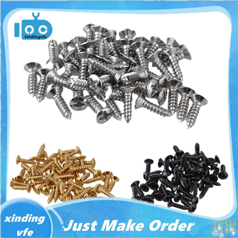 อะไหล่สกรูเบสกีต้าร์ 50x สําหรับ Scratchplates Pickguard | Shopee Thailand