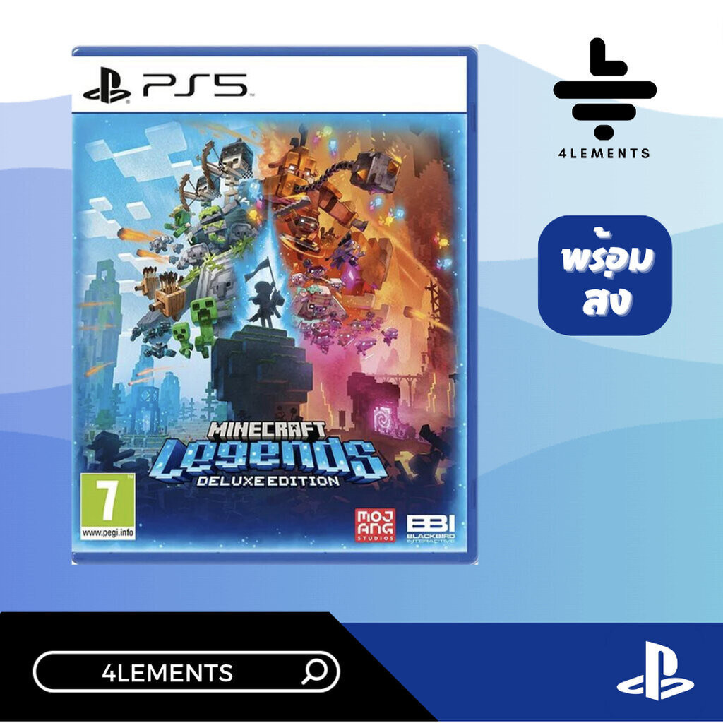 (พร้อมส่ง) PS5 MINECRAFT LEGENDS DELUXE EDITION (มือ1) | Shopee Thailand