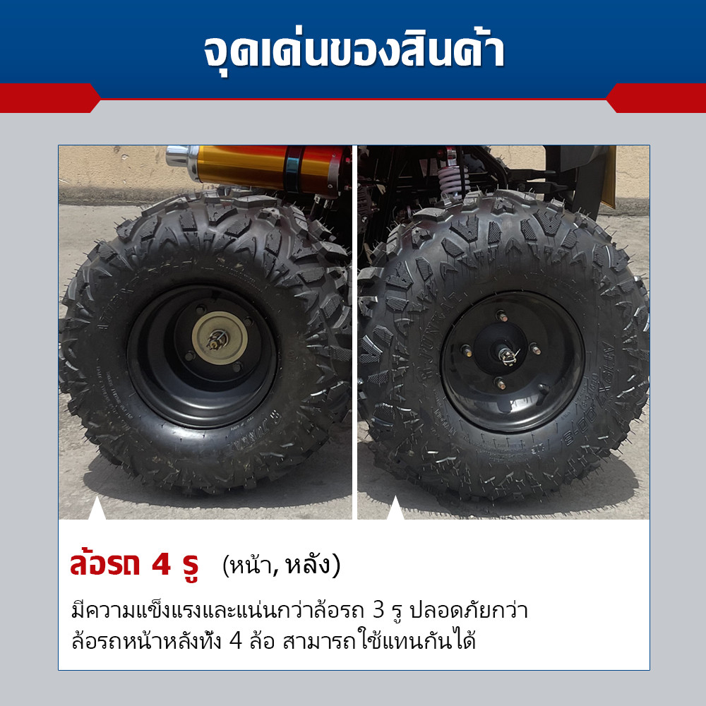 ส่วนลด3,000บาท】LIFAN OFFICIAL รถatvผู้ใหญ่ 125CC8นิ้ว รถatv4ล้อ ผู้ใหญ่ ...