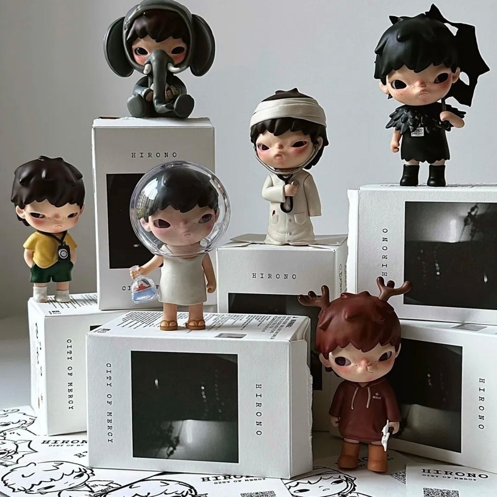 ของแท้อย่างเป็นทางการ POPMART HIRONO3 Generation City of Forgiveness ...