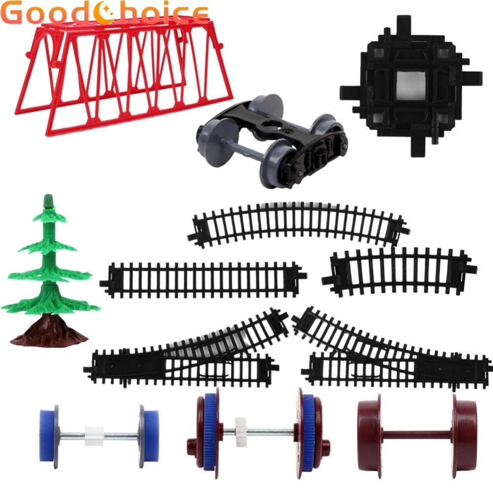 Simulated Train Gift Model Pack Plastic Rail Track Accessories Classic ...