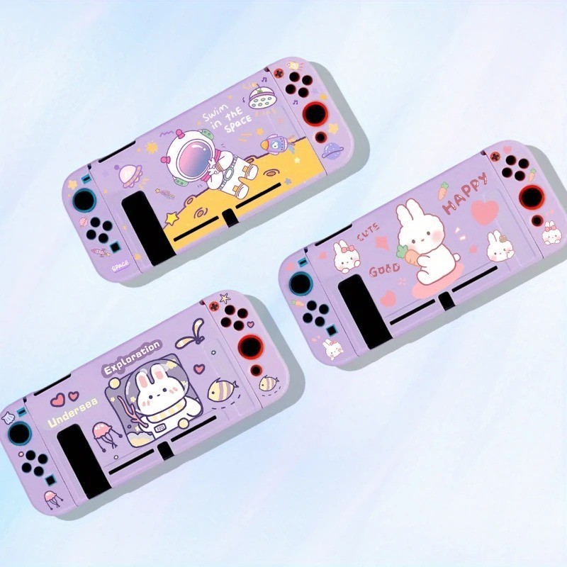 Nintendo Switch Game Host Console TPU รวมทุกอย่าง ป้องกันรอยขีดข่วน TPU