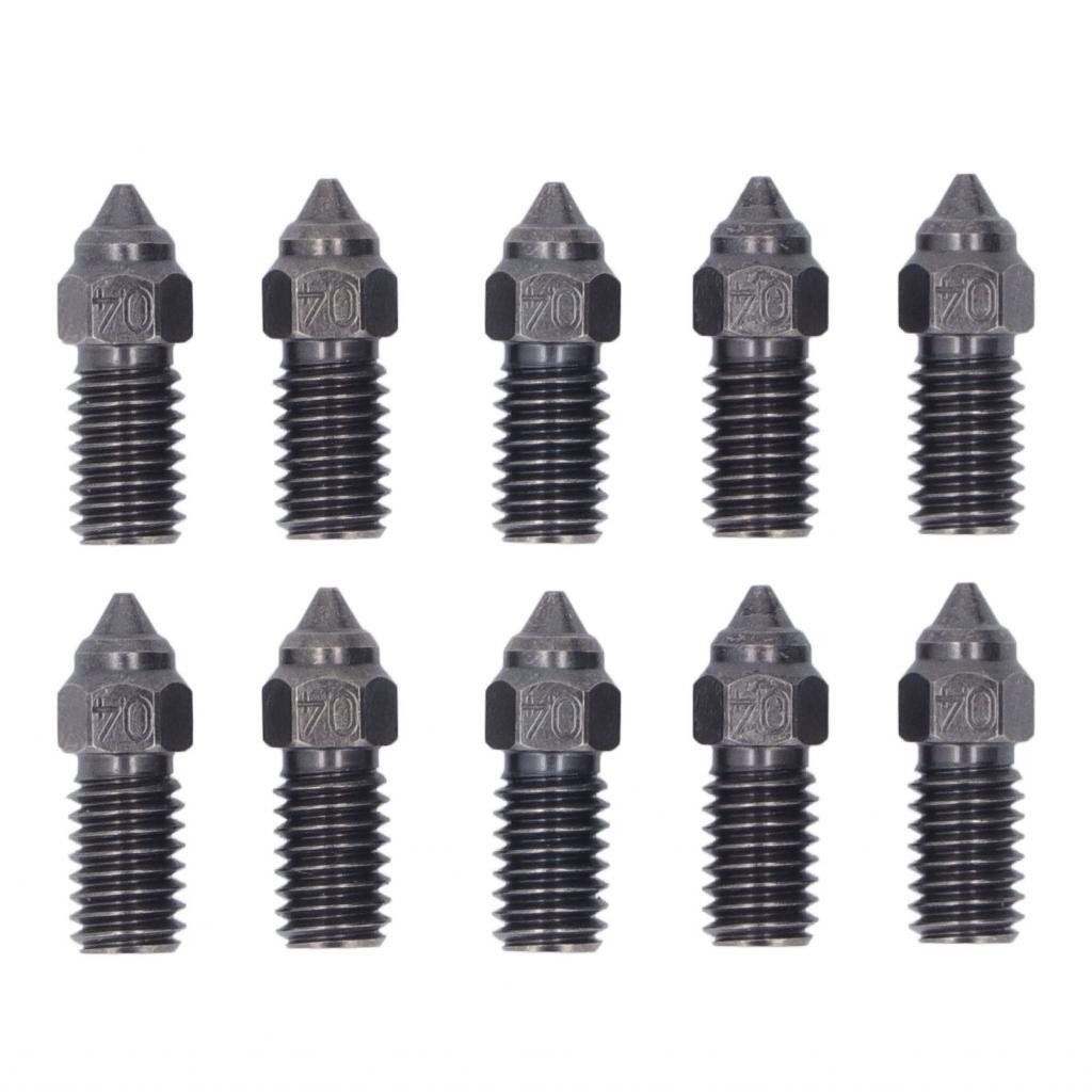 3D Printer Hardened Steel Nozzles High Temperature Resistant 600mm/s ...