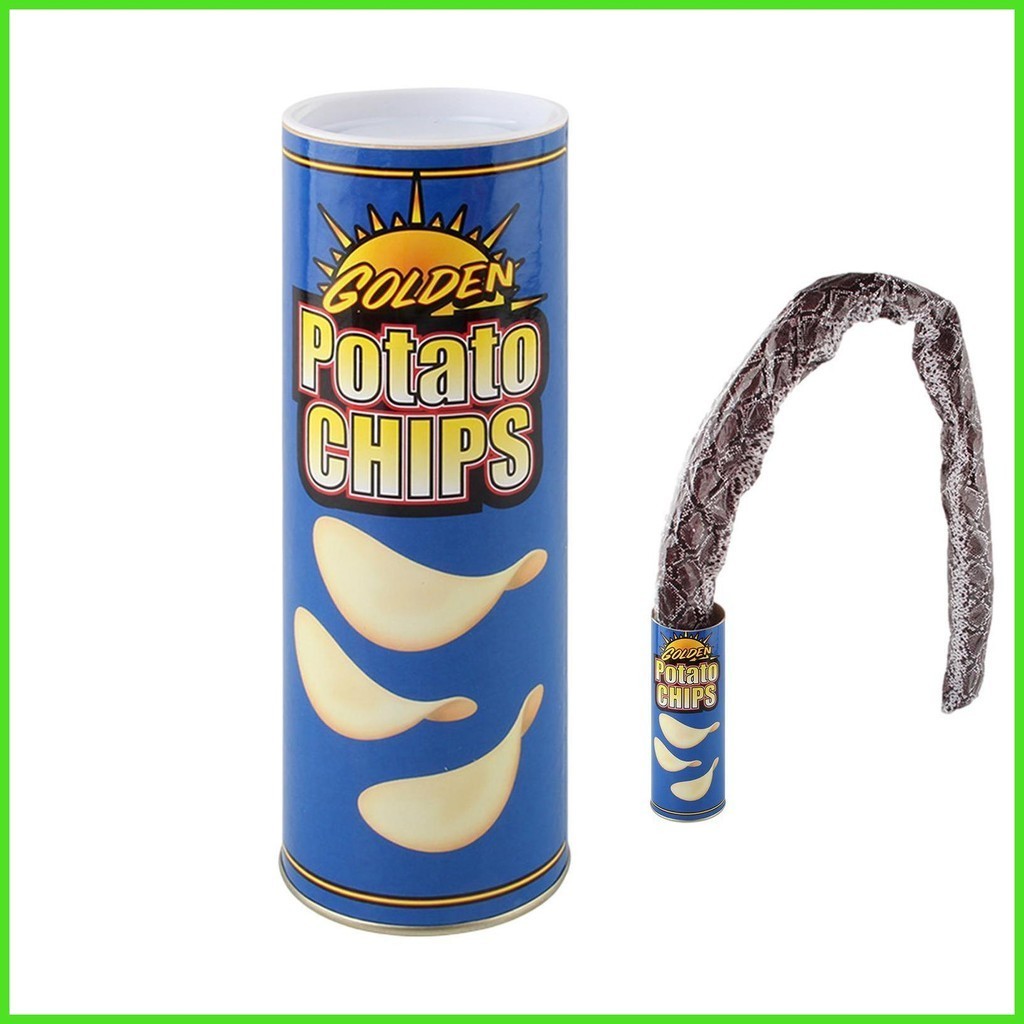 ของเล่นงูตลก วันเมษายน วันเอพริล Fools Snake In A Can Trick Gag Gift ...